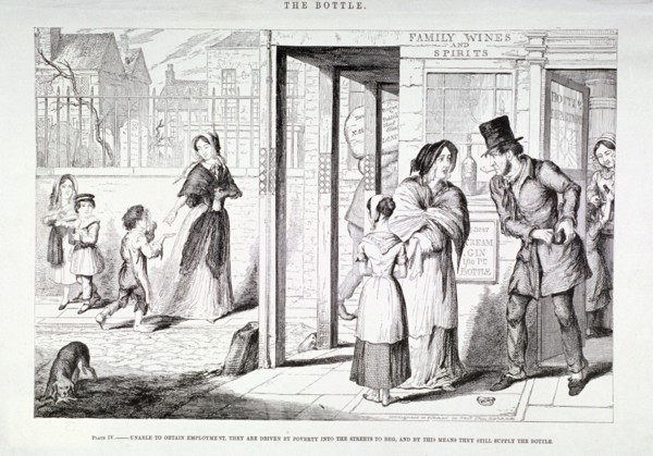 'The Bottle', 1847. Artist: George Cruikshank