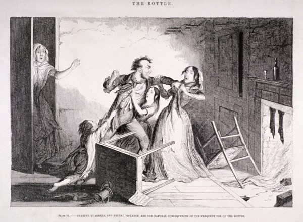 'The Bottle', 1847. Artist: George Cruikshank