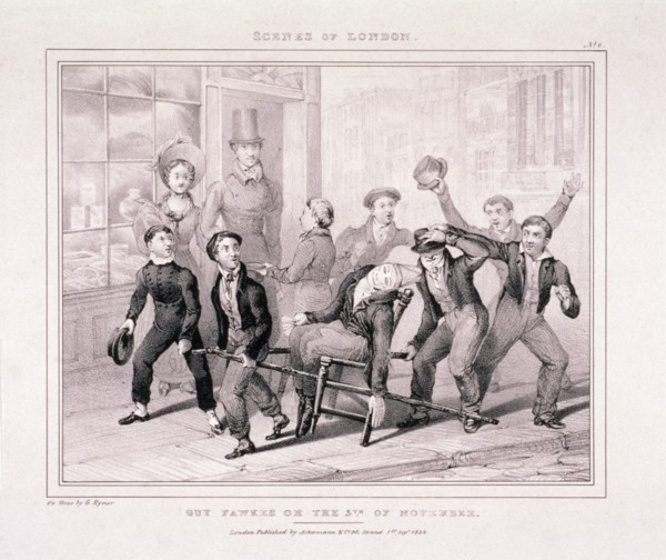 'Guy Fawkes or the 5th of November', 1834. Artist: G Rymer