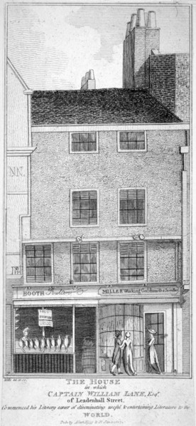 13 Aldgate, London, 1807. Artist: Anon