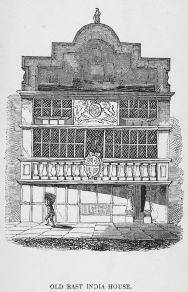 East India House, Leadenhall Street, City of London, 1700. Artist: Anon