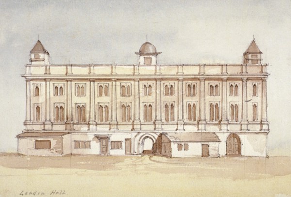 Leadenhall, City of London, 1850. Artist: Thomas Colman Dibdin