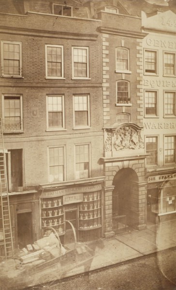 Saddlers' Hall, Cheapside, City of London, 1860. Artist: Anon