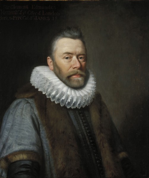 Sir Clement Edmondes', 17th century. Artist: Daniel Mytens