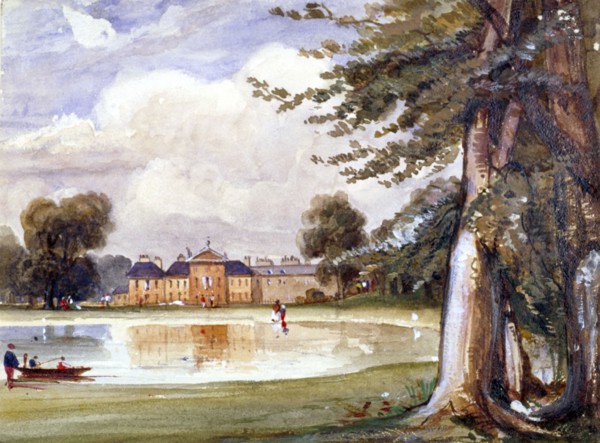 View of Kensington Palace, Kensington, London, c1840. Artist: Edmund Marks