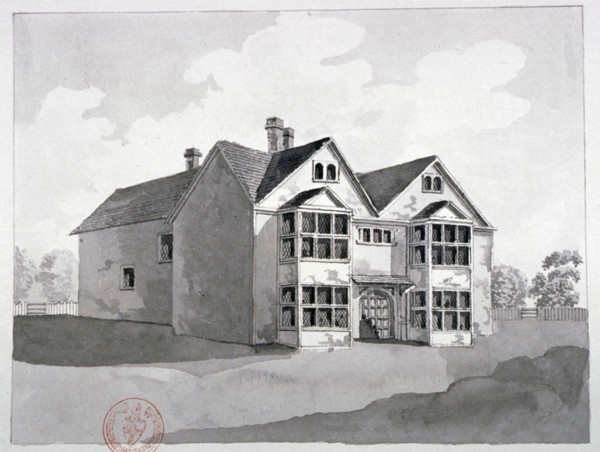 View of the Manor House at Little Ilford, Newham, London, c1786. Artist: Anon
