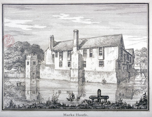 Marks Hall, Romford, Essex, c1790. Artist: Anon