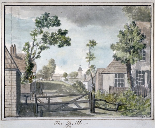 View of Brill House, St Pancras, London, 1784. Artist: Anon