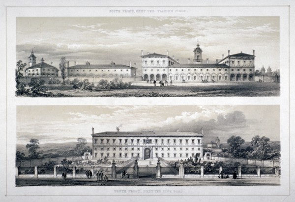 The Royal Naval School, Lewisham High Road, New Cross, Lewisham, London, c1870. Artist: Anon