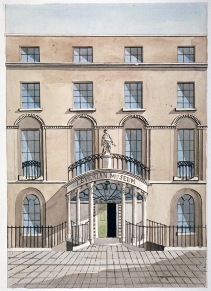 Front view of the Leverian Museum, Albion Place, Southwark, London, c1806. Artist: Anon