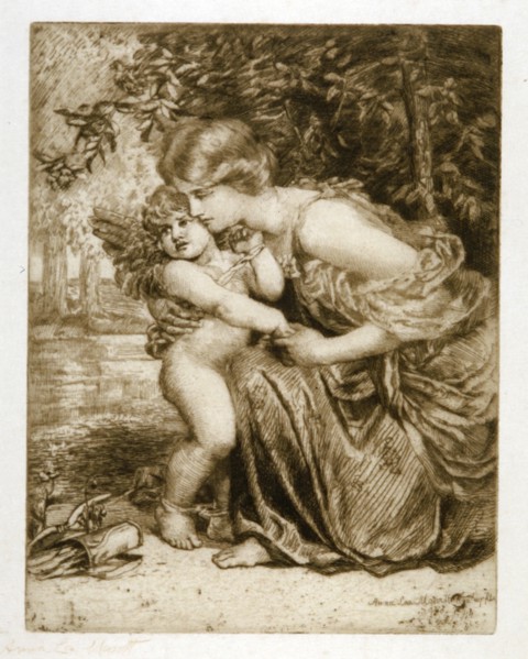 Cupid Bound', 1908. Artist: Anna Lea Merritt