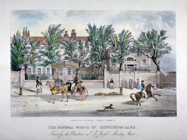 The Licensed Victuallers' School, Kennington Lane, Lambeth, London, c1841. Artist: GF Bragg