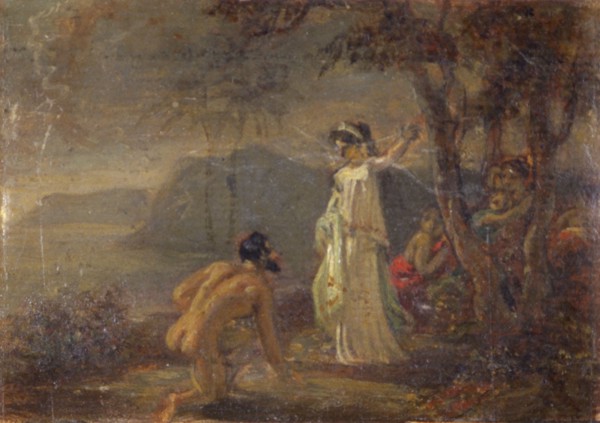 'Ulysses and Nausicaa', c1772-1845. Artist: Robert Smirke