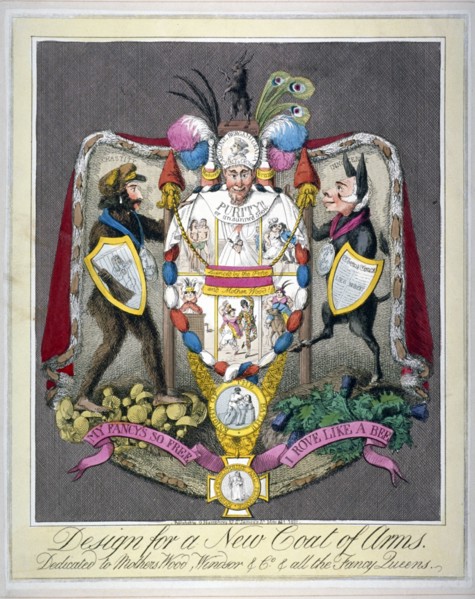 Design for a new coat of arms...', 1821. Artist: Anon