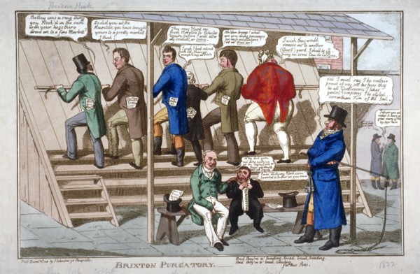 Brixton purgatory', 1822. Artist: Anon
