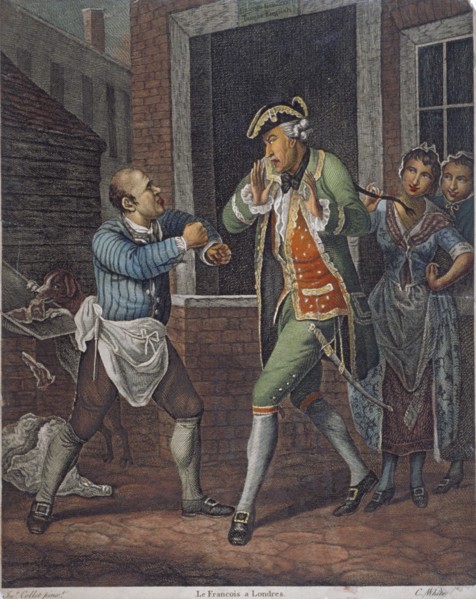 'Le Francois a Londres', 1770. Artist: C White