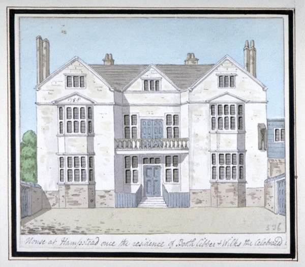House at Hampstead, London, c1800. Artist: Anon