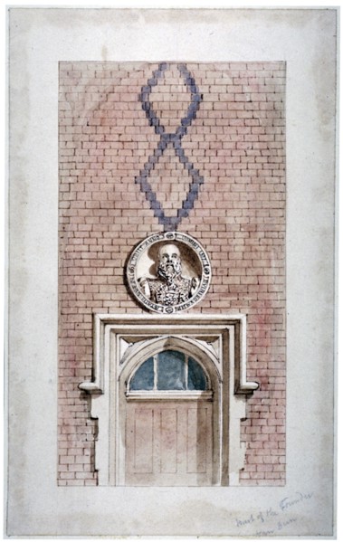 Van Dun Almshouses, Caxton Street, London, 1852. Artist: James Findlay