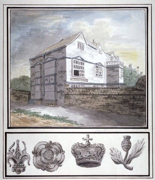 Mr Worsley's school, Hackney, London, c1790. Artist: Anon