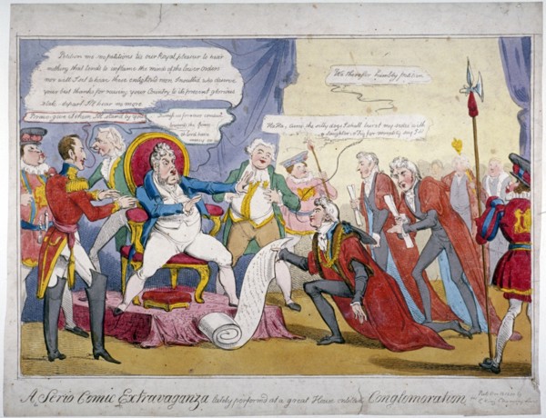 'A serio comic extravaganza...', 1820. Artist: Anon