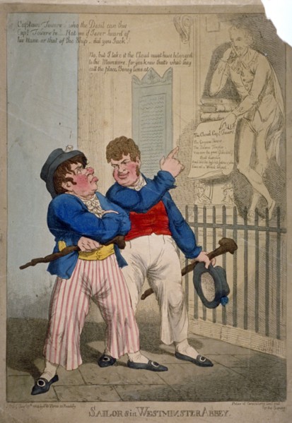 'Sailors in Westminster Abbey', 1804 Artist: Anon