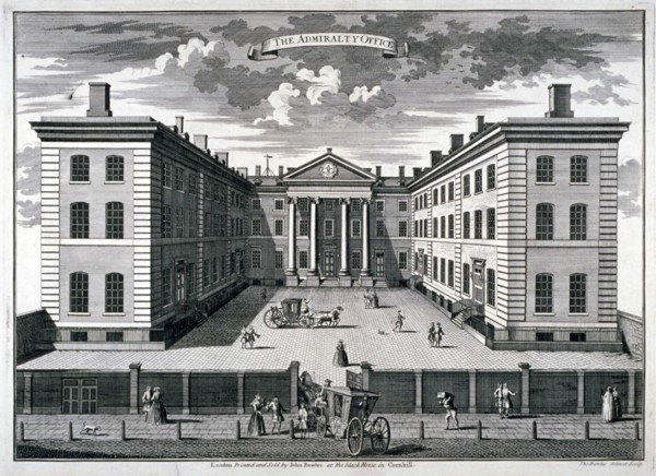 The Admiralty, Whitehall, Westminster, London, 1731. Artist: Thomas Bowles