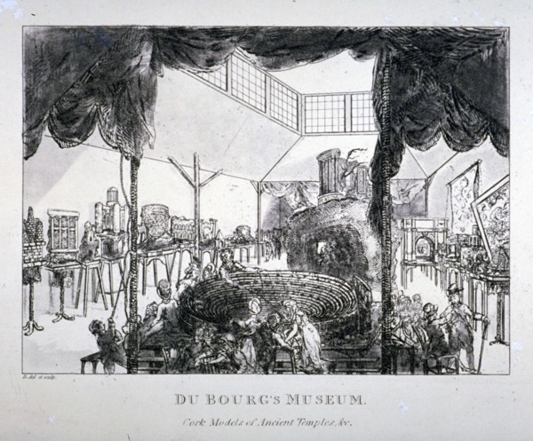 Dubourg's Museum, Grosvenor Street, Westminster, London, 1818. Artist: Matthew Dubourg