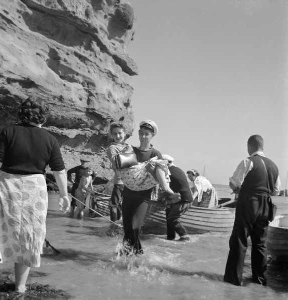 Ladram Bay, Otterton, Devon, 1959