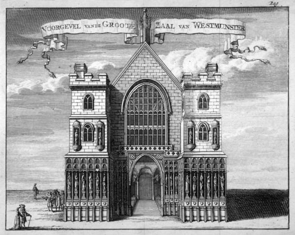 Westminster Hall, London, c1680. Artist: Anon