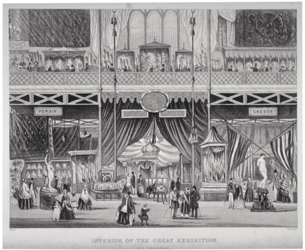 The Great Exhibition, Hyde Park, Westminster, London, 1851. Artist: Jean-Marie Chavanne