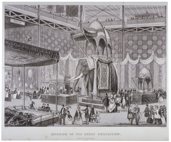 The Great Exhibition, Hyde Park, Westminster, London, 1851. Artist: Jean-Marie Chavanne
