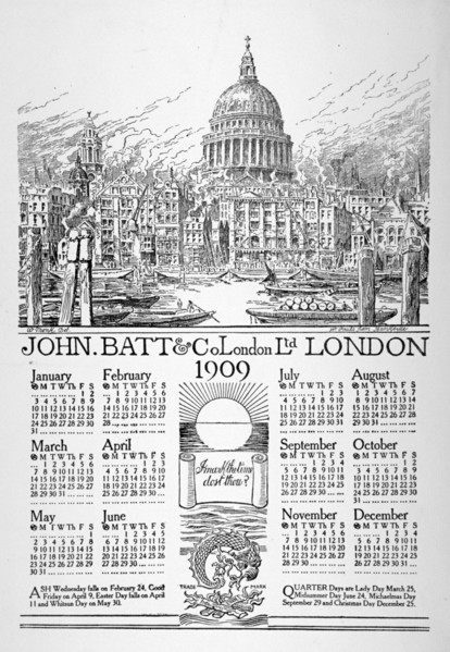 St Paul's Cathedral, City of London, 1908. Artist: William Monk