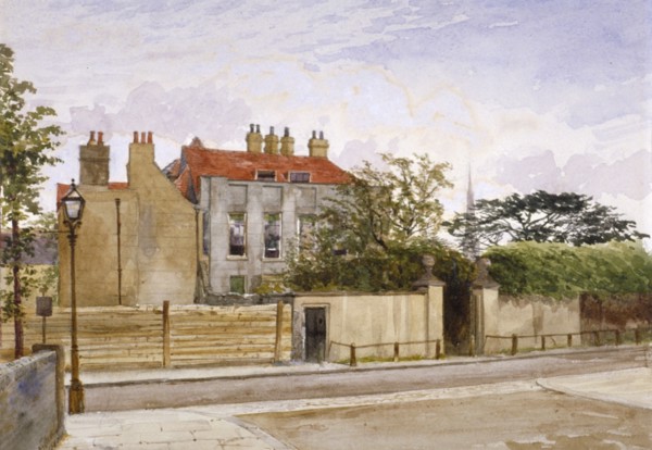 View of Turret House, Lambeth, London, 1880. Artist: John Crowther