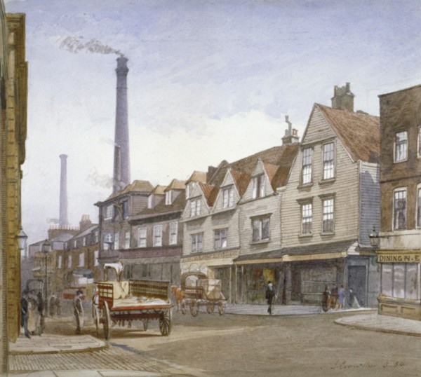 View of Mint Street, Southwark, London, 1884. Artist: John Crowther