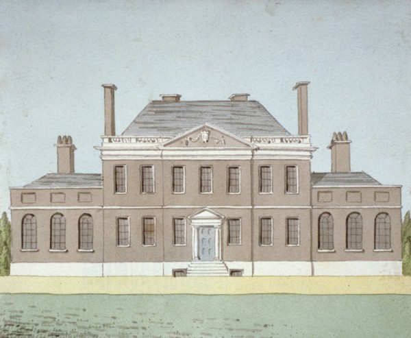 Barn Elms, Barnes, Richmond upon Thames, London, c1820. Artist: J Edwin Oldfield