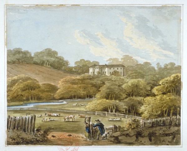 Beckenham Place and grounds, Beckenham, Kent, c1790. Artist: Anon