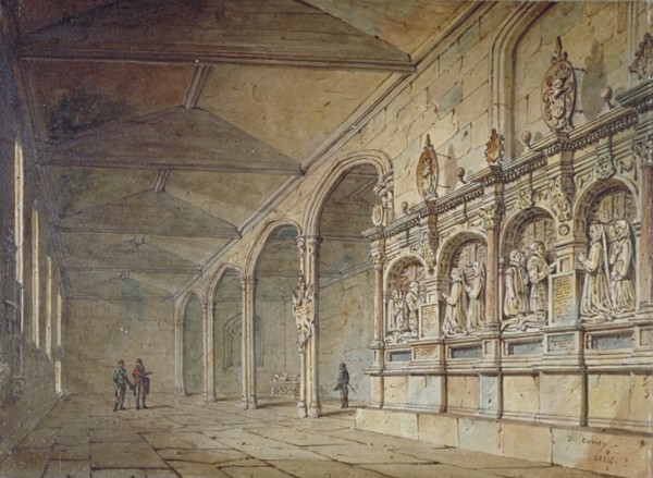 Interior of the Chapel of St Peter ad Vincula, Tower of London, 1814. Artist: John Coney