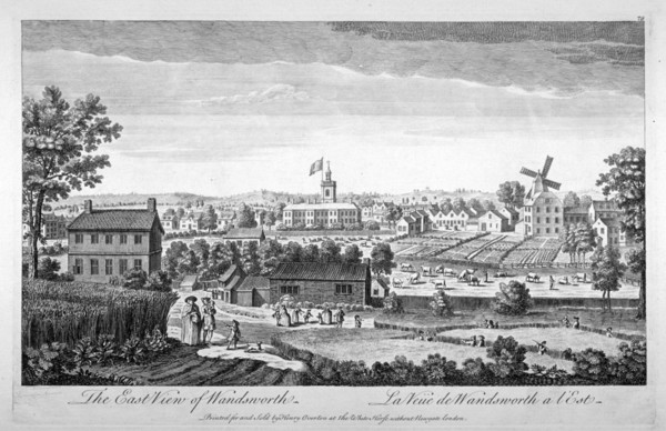 Wandsworth, London, c1750. Artist: Anon