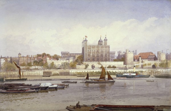 Tower of London, 1893. Artist: John Crowther