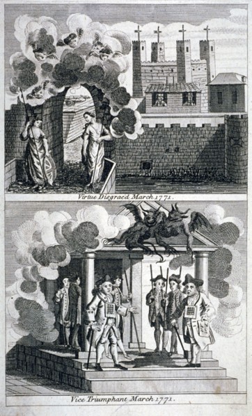 Satire, 1771. Artist: Anon