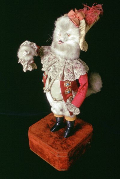 'Puss in Boots', Museum of Childhood, Edinburgh, Scotland. Artist: Tony Evans