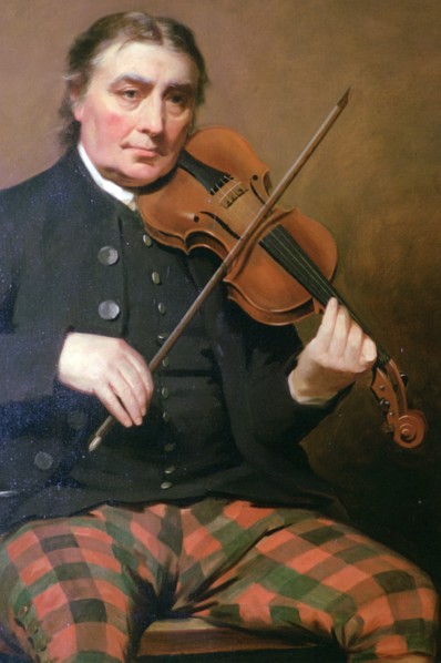 Portrait of Niel Gow, Blair Castle, Blair Atholl, Perthshire, Scotland. Creator: Tony Evans.