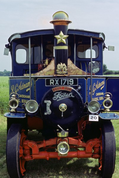 Traction engine, Appleford, Berkshire, 1965. Artist: Tony Evans