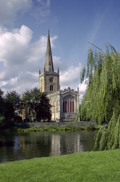 Holy Trinity Church, Stratford-upon-Avon, Warwickshire, 1983. Artist: Tony Evans