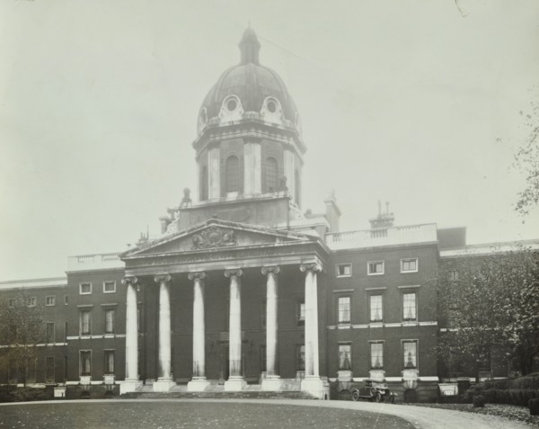 The main front of Bethlem Royal Hospital, London, 1926. Artist: Unknown.