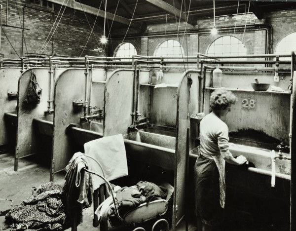 Boundary Street Area Laundry, Bethnal Green, London, 1964. Artist: Unknown.