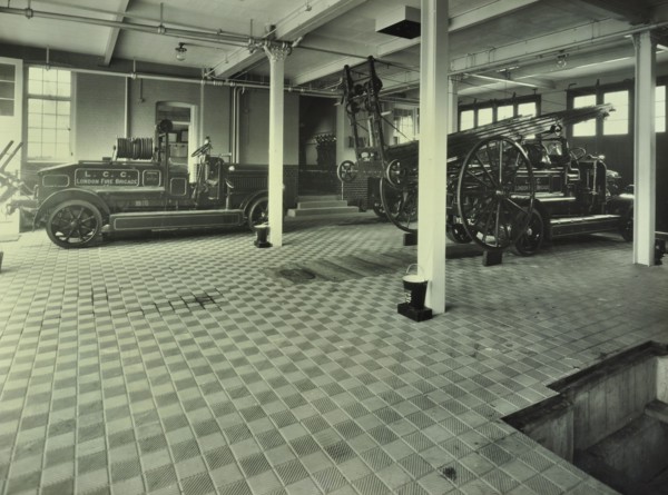 Dockhead Fire Station, No 8 Wolseley Street, Bermondsey, London, 1929. Artist: Unknown.