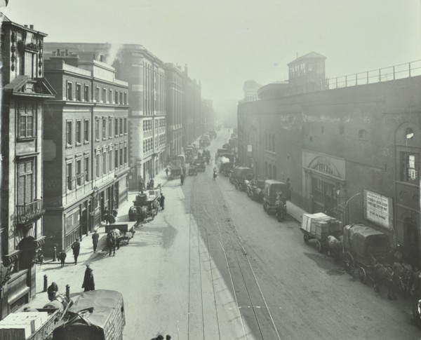London Bridge Station, Tooley Street, London, 1910. Artist: Unknown.