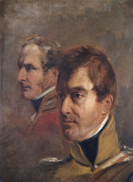 Portrait of British Major-Generals Sir Frederick Ponsonby Sir Colin Campbell, 1821