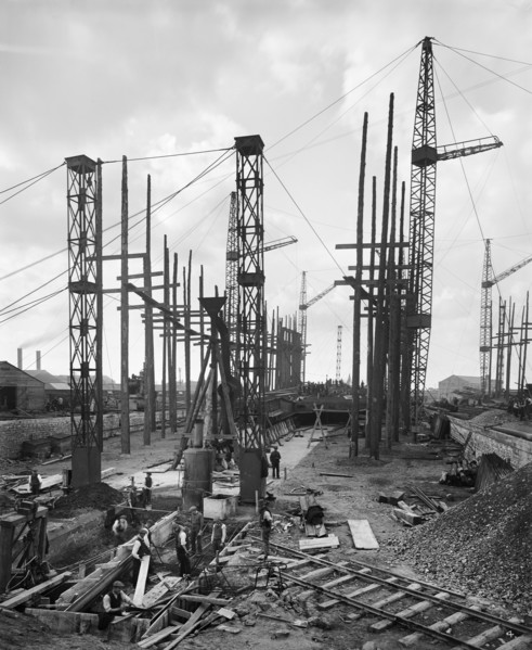Furness Shipbuilding Yard, Billingham, Stockton-on-Tees, November 1918